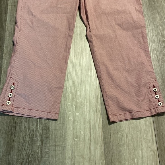 Tribal Red and White Striped Pants - Picture 4 of 6